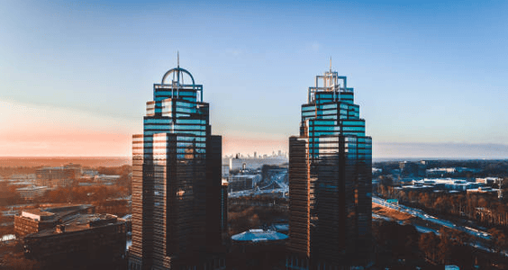 The History of the King and Queen Towers in Sandy Springs, Georgia